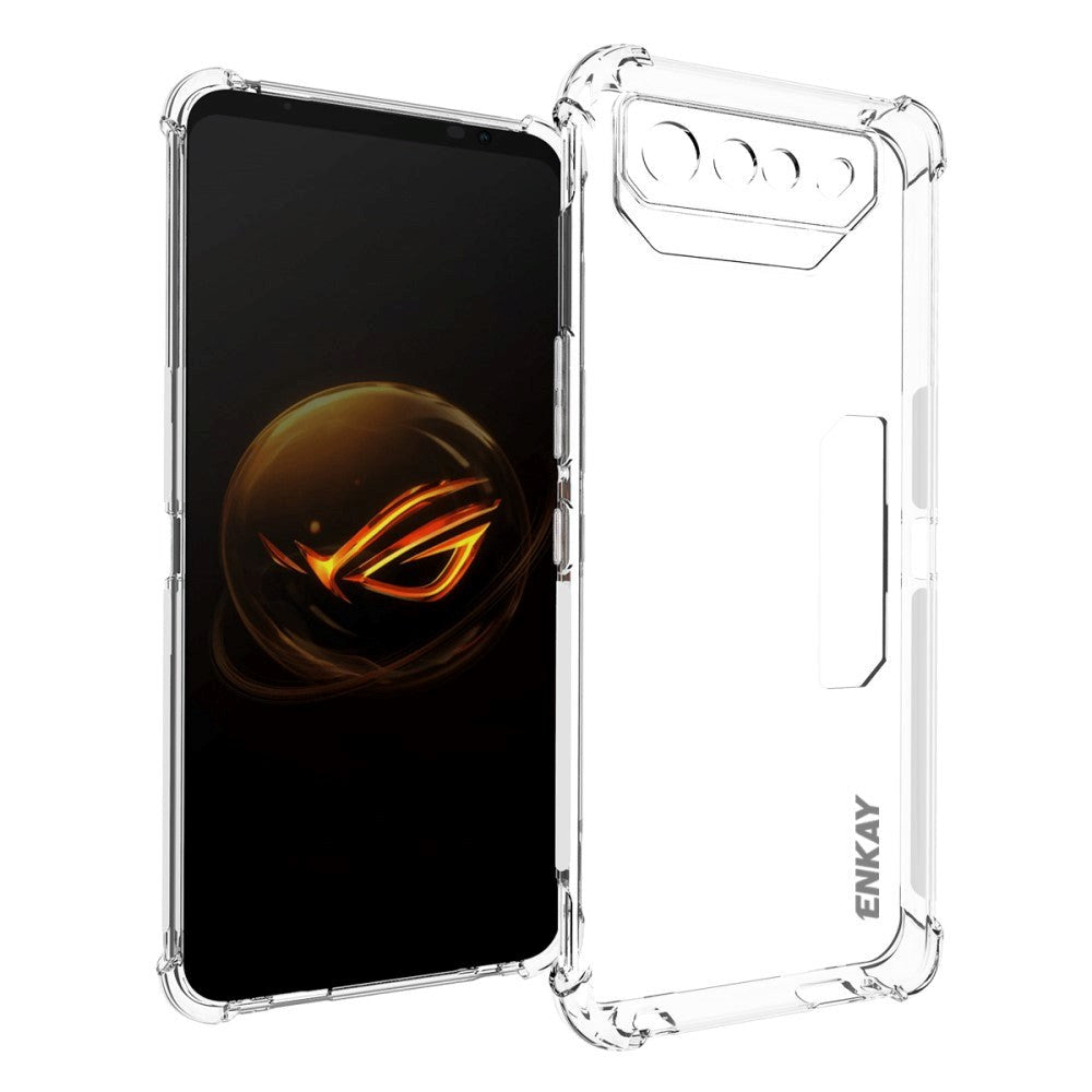 Asus ROG Phone 7 Enkay Anti-Slip Plastic Case - Transparent