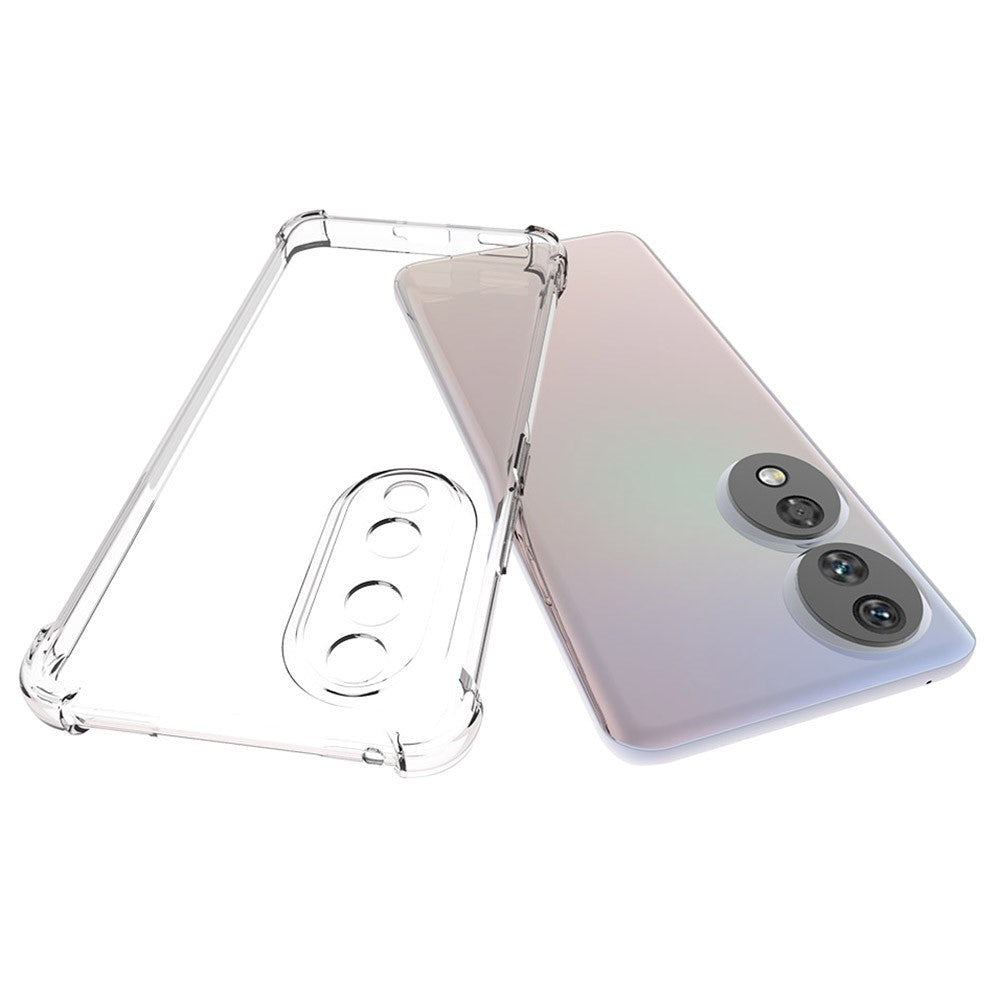 Honor 90 Flexible Plastic Case - Transparent