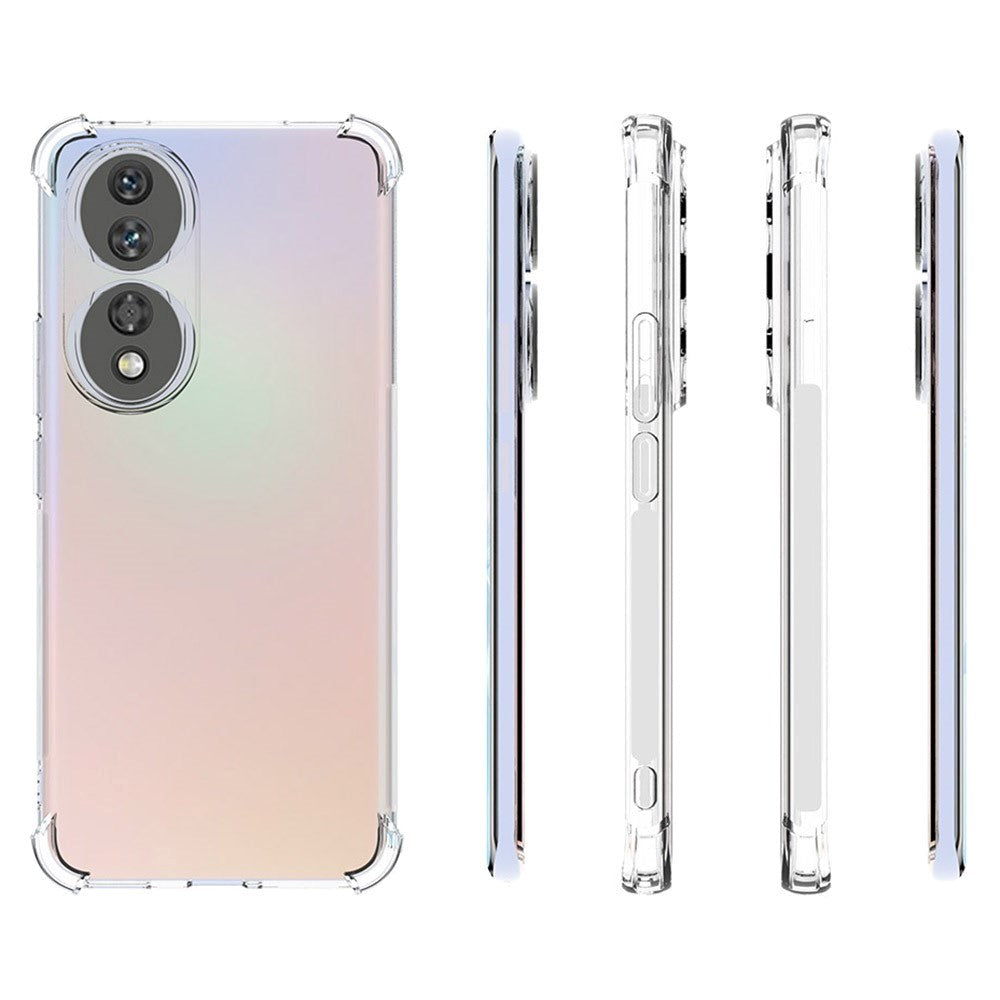 Honor 90 Flexible Plastic Case - Transparent