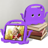 Lenovo Tab M9 Kids Case w. Shoulder Strap & Hand Holder - Octopus - Purple