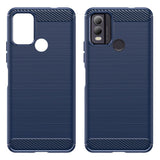 Nokia C22 Brushed Carbon Case - Blue