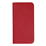 Motorola Edge 40 Leather Case w. Card Holder & Stand Function - Red