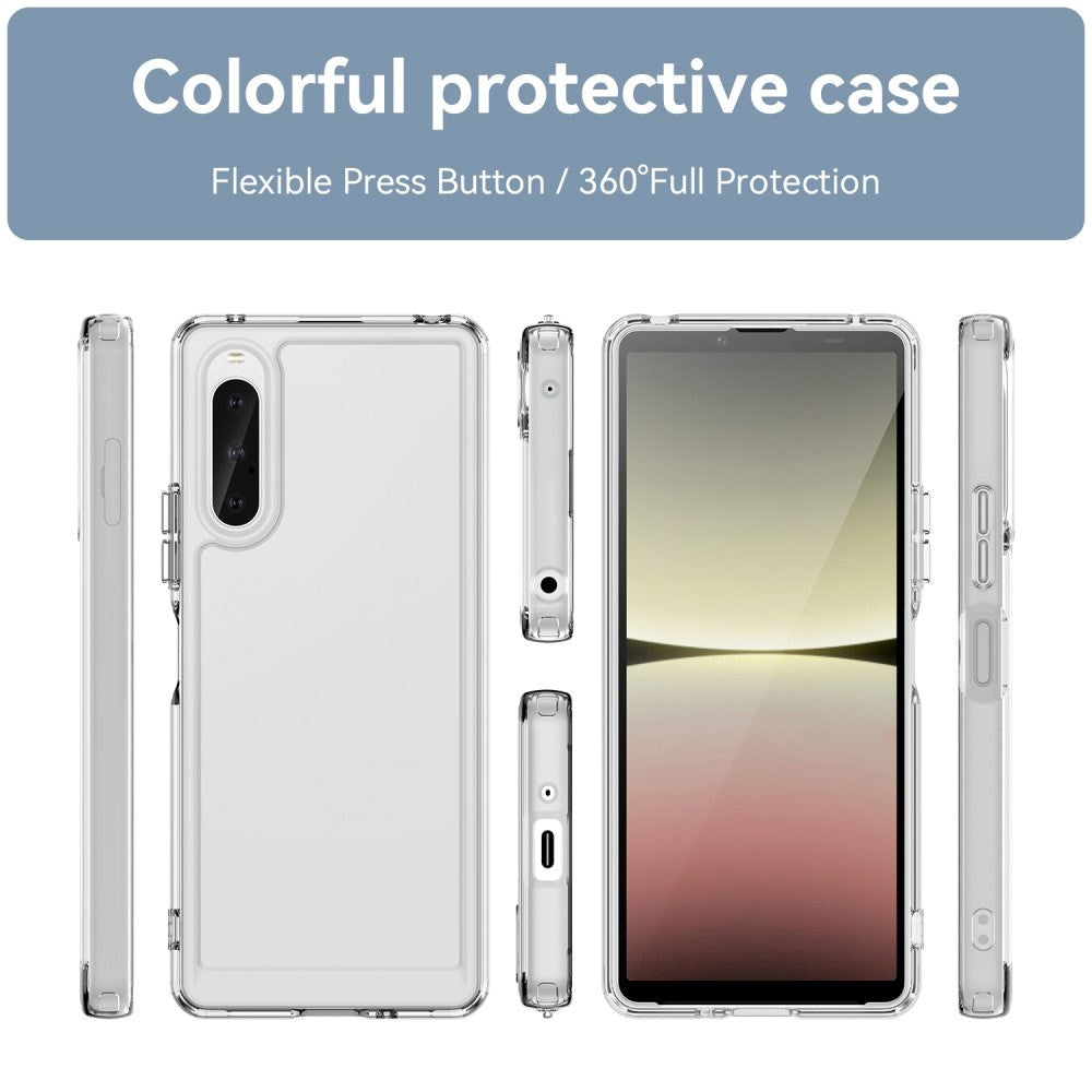 Sony Xperia 10 V Transparent Flexible Plastic Case