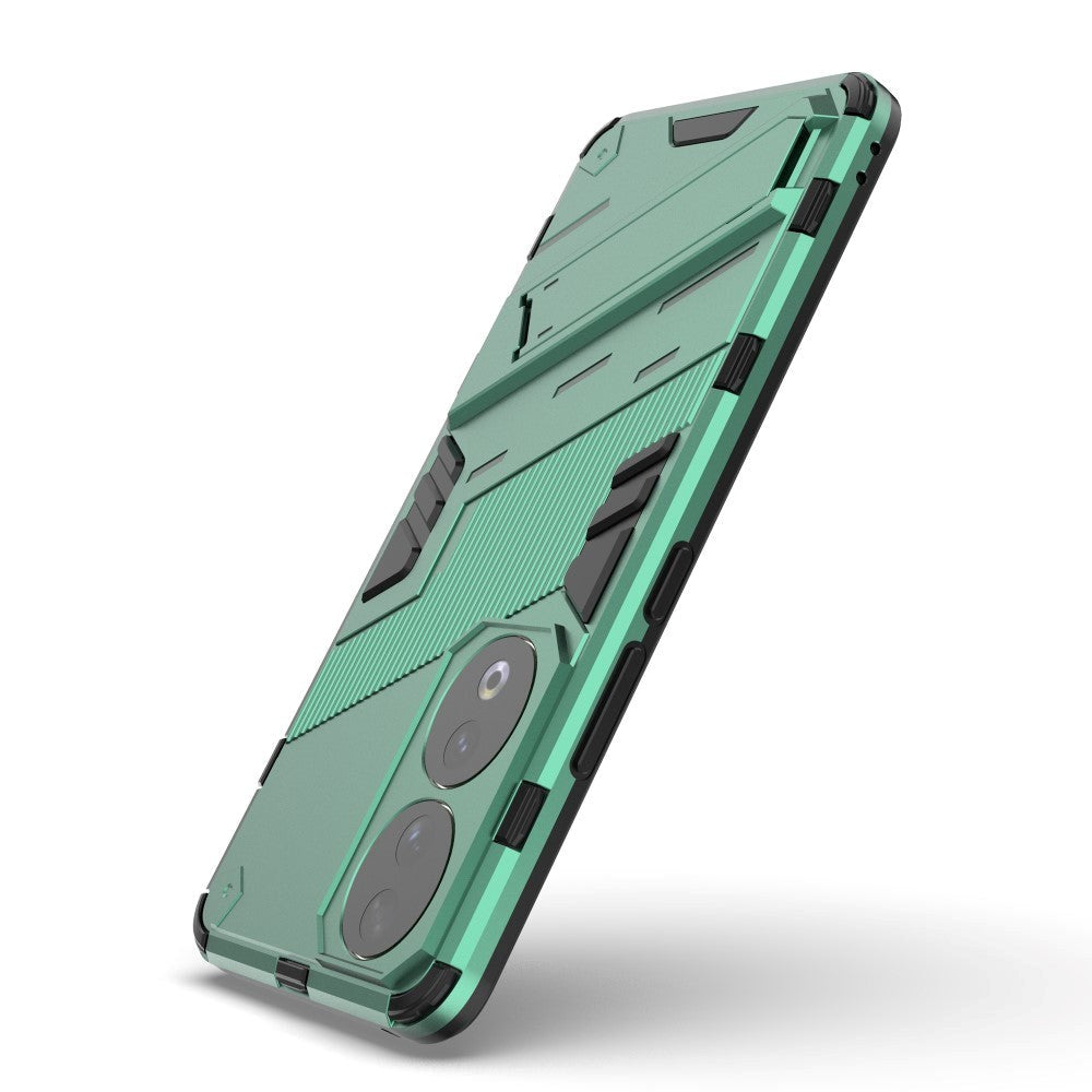 Honor 90 Hybrid Tough Case with Kickstand - Green