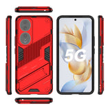 Honor 90 Hybrid Tough Case with Kickstand - Red