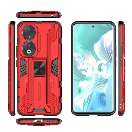 Honor 90 Tough Case w. Kickstand - Red