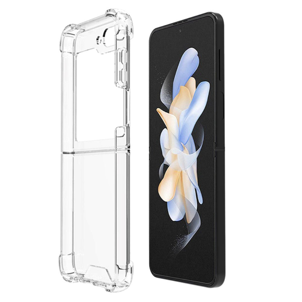 Samsung Galaxy Z Flip5 (5G) Hybrid Plastic Case - Transparent