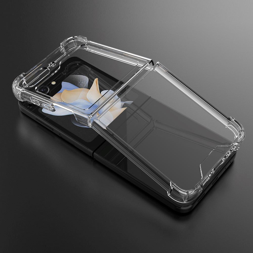 Samsung Galaxy Z Flip5 (5G) Hybrid Plastic Case - Transparent