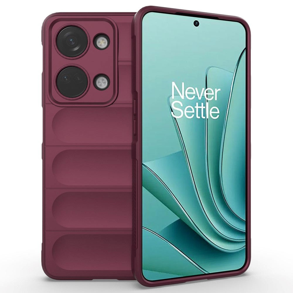 OnePlus Nord 3 (5G) Flexible Plastic Case - Wine Red