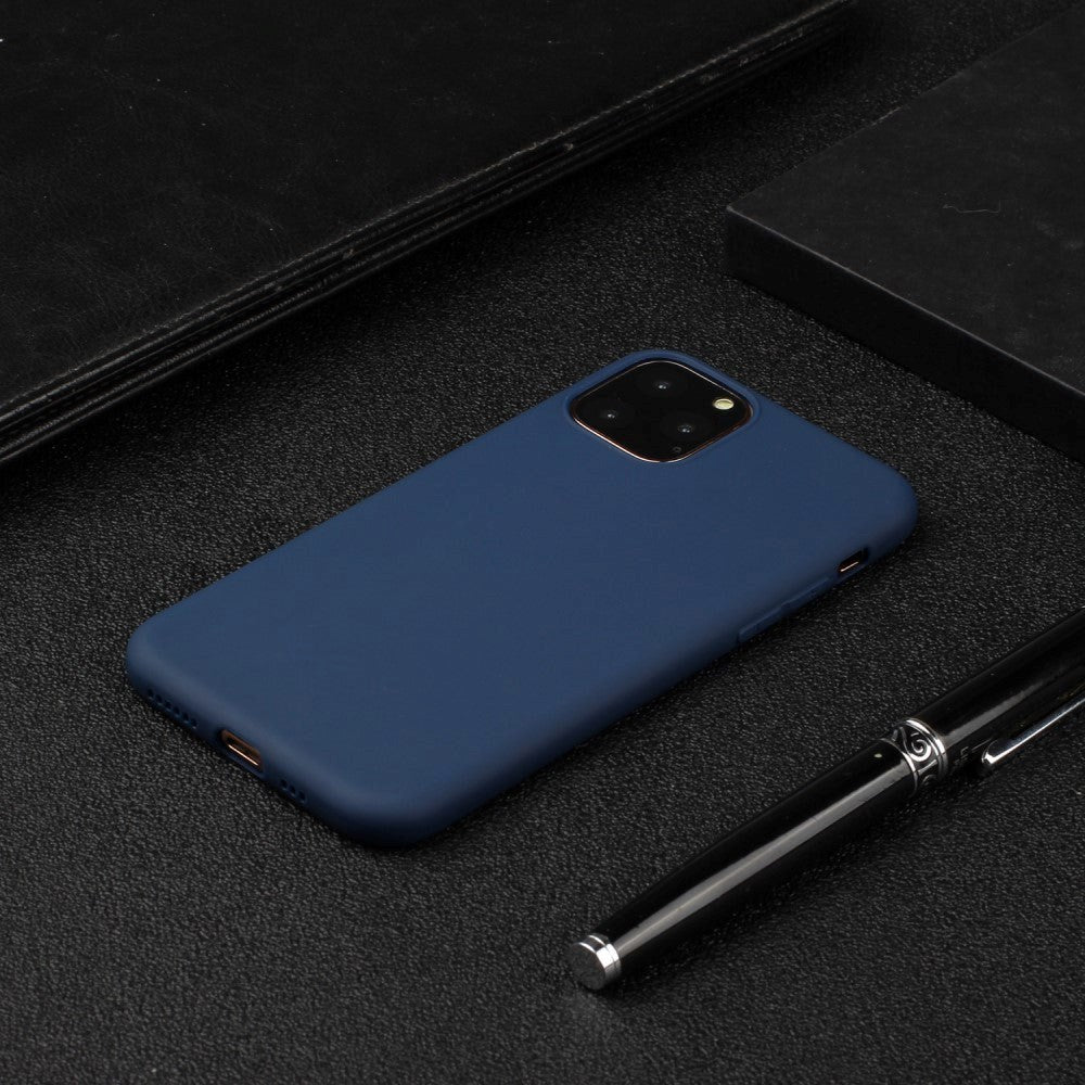 iPhone 15 Pro Matte Plastic Case - Blå