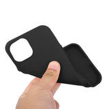 iPhone 15 Plus Matte Plastic Case - Black