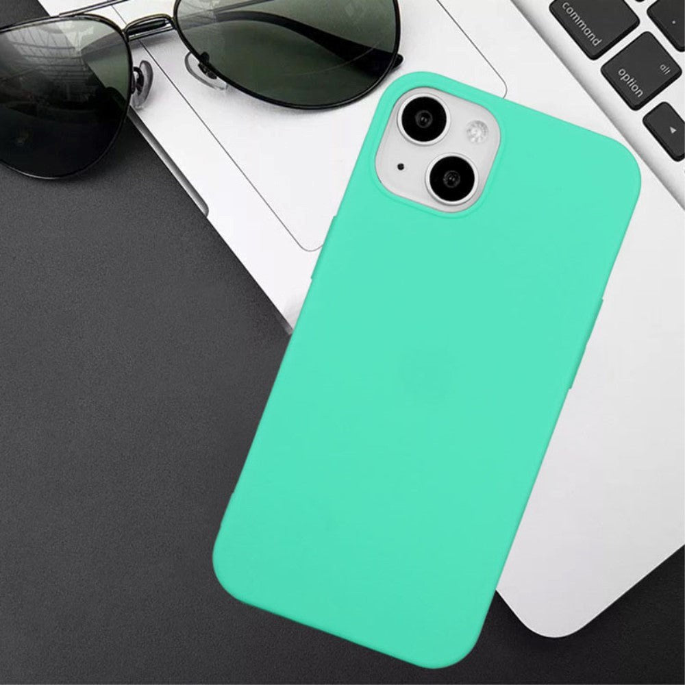 iPhone 15 Plus Matte Plastic Case - Turquoise