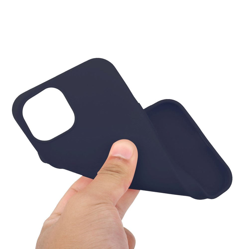 iPhone 15 Plus Matte Plastic Case - Blue