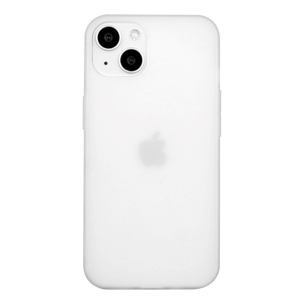 iPhone 15 Plus Matte Plastic Case - White