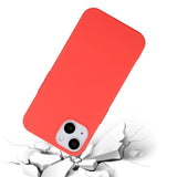 iPhone 15 Matte PlasticCase - Red