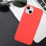 iPhone 15 Matte PlasticCase - Red