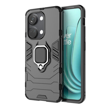 OnePlus Nord 3 (5G) Hybrid Tough Case w. Magnetic Kickstand - Black