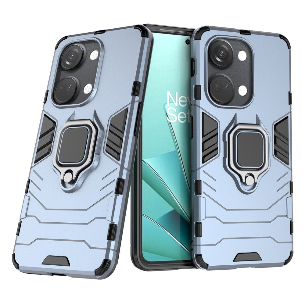 OnePlus Nord 3 (5G) Hybrid Tough Case w. Magnetic Kickstand - Blue