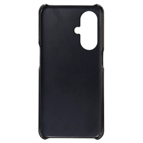 OnePlus Nord CE 3 Lite (5G) Leather Coated Plastic Case - Black