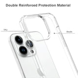 iPhone 15 Pro Hybrid Plastic Case - Transparent