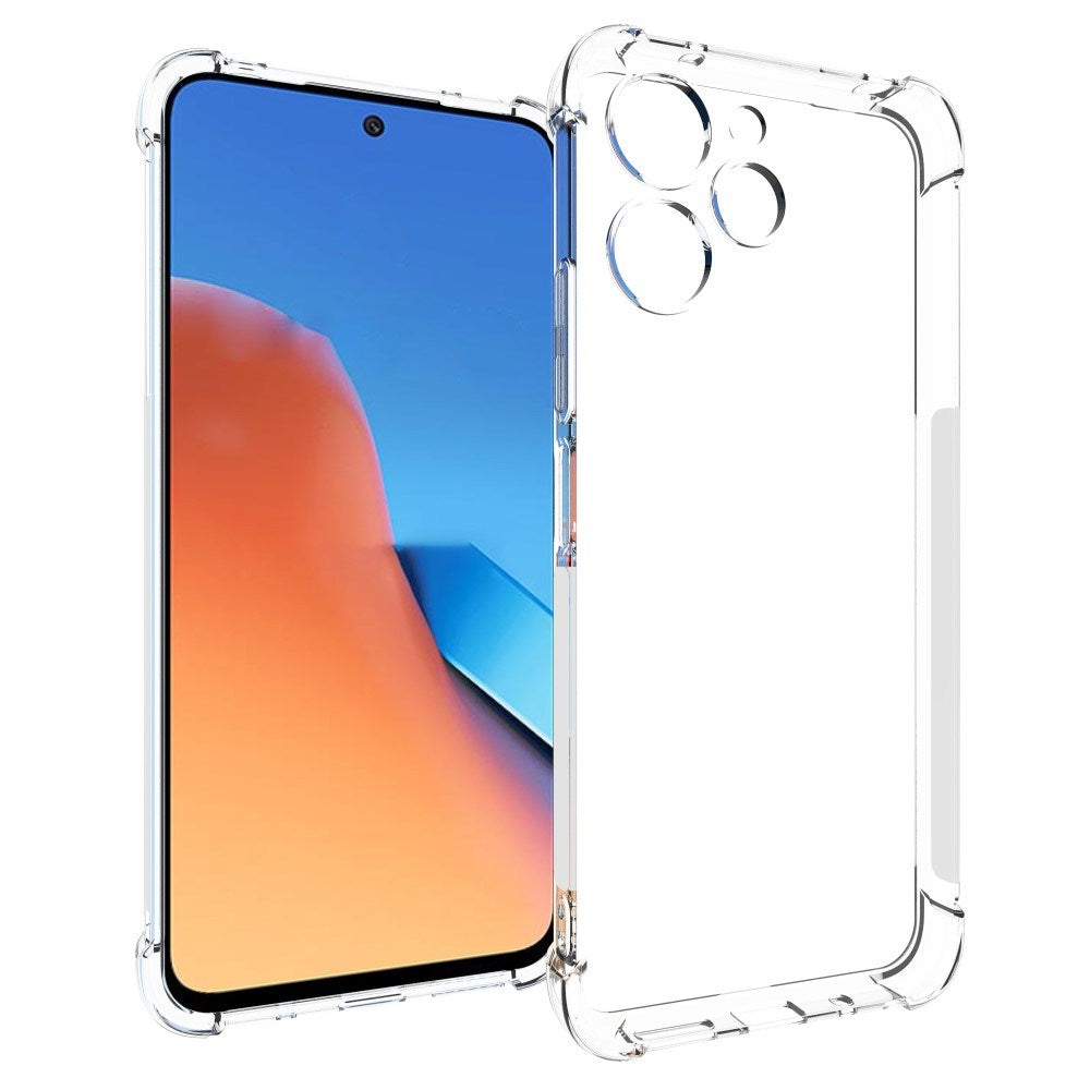 EIDERWOOD Xiaomi Redmi 12 (4G) / 12 (5G) / Poco M6 Pro (5G) Flexible Plastic Case - Transparent