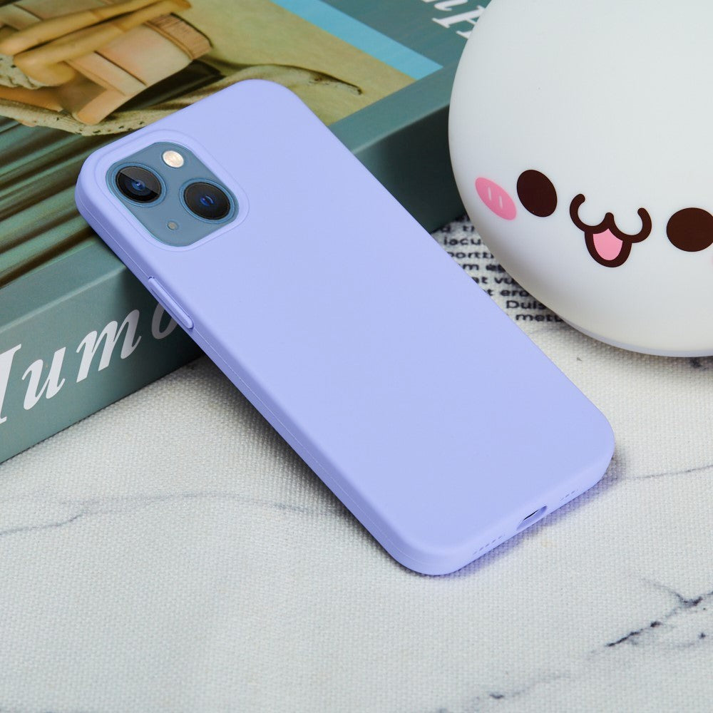 iPhone 15 Plus Silicone Case - Purple