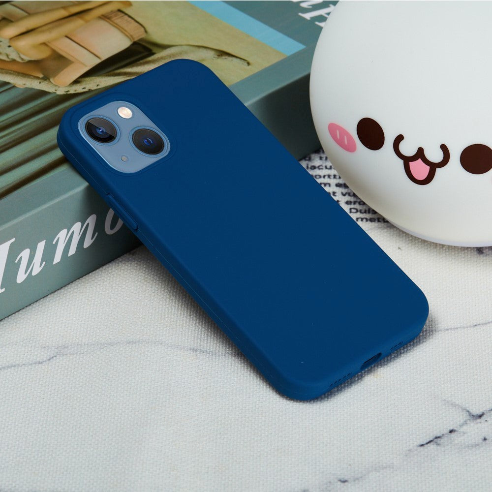 iPhone 15 Plus Silicone Case - Blue