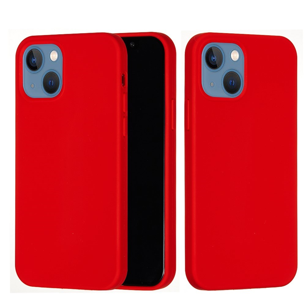 iPhone 15 Plus Silicone Case - Red