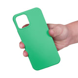 iPhone 15 Plus Silicone Case - Green