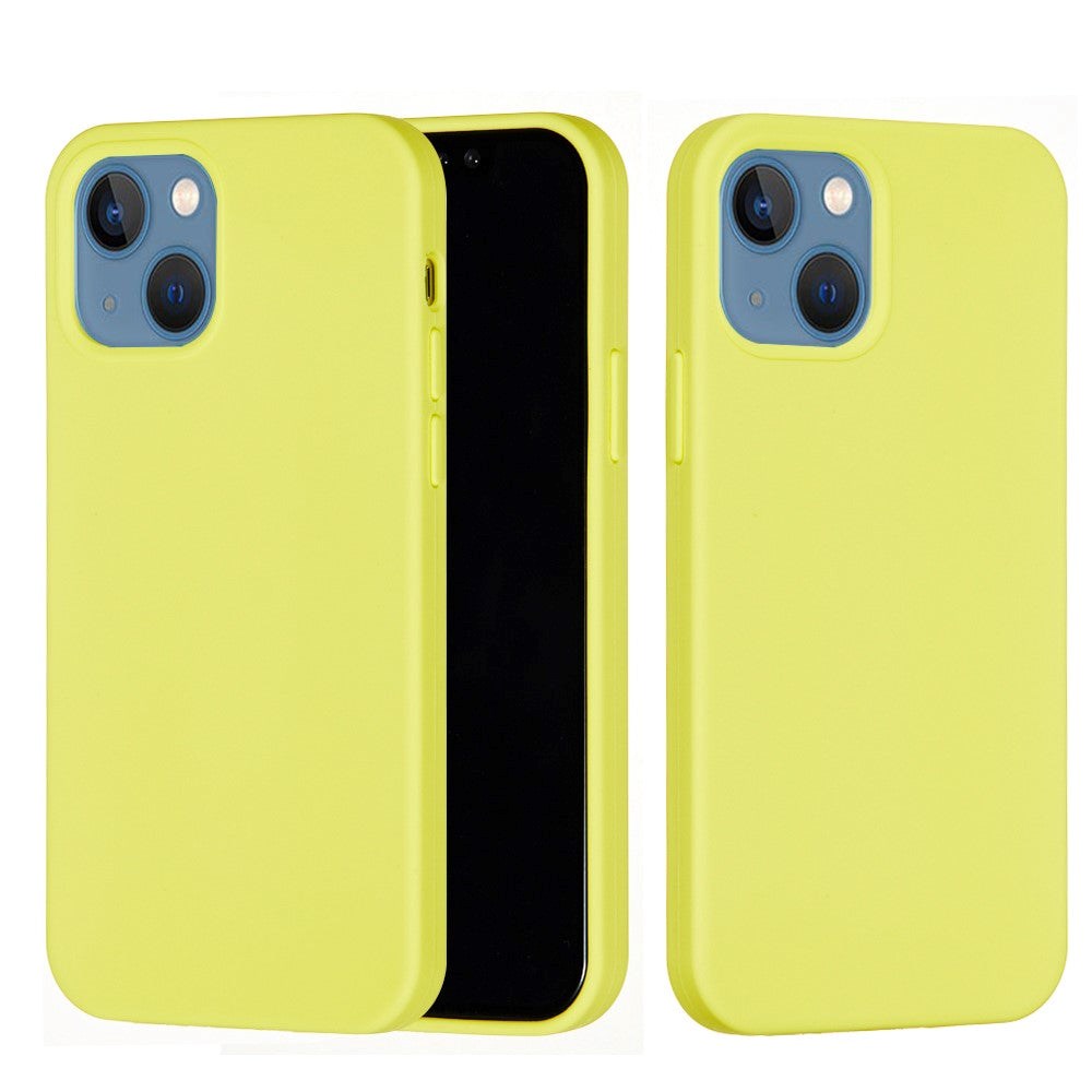 iPhone 15 Plus Silicone Case - Yellow