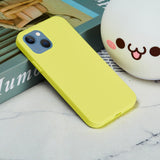 iPhone 15 Plus Silicone Case - Yellow