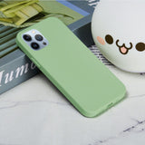 iPhone 15 Pro Silicone Case - Mint Green