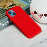 iPhone 15 Silicone Case - Red