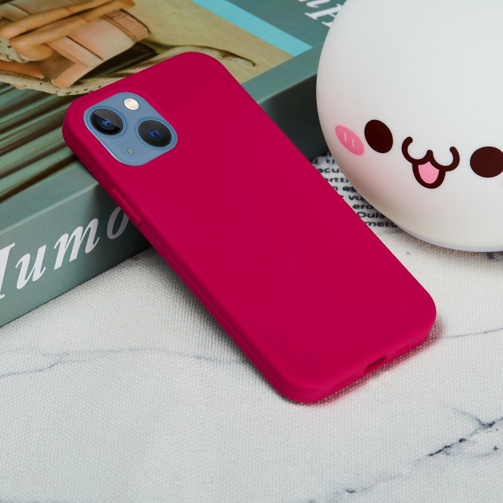 iPhone 15 Silicone Case - Rose