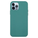 iPhone 15 Pro Max Silicone Case - Dark Green