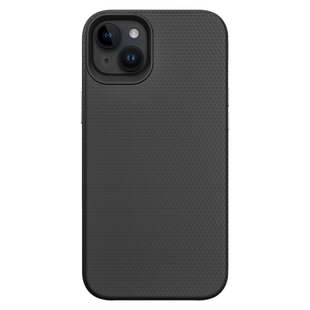 iPhone 15 Shockproof Plastic Case - Black