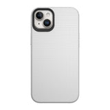 iPhone 15 Shockproof Plastic Case - Silver