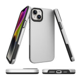 iPhone 15 Plus Shockproof Tough Case - Silver