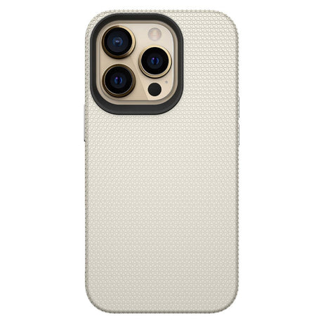 iPhone 15 Pro Shockproof Tough Case - Champagne Gold