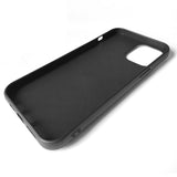 iPhone 15 Flexible Plastic Case w. Magnetic Ring Kickstand - Black