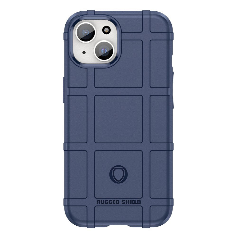 iPhone 15 Rugged Shield Series Tough Case - Blue