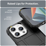 iPhone 15 Pro Rugged Shield Series Tough Case - Black