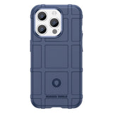 iPhone 15 Pro Rugged Shield Series Tough Case - Dark Blue