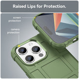 iPhone 15 Pro Max Rugged Shield Series Tough Case - Green