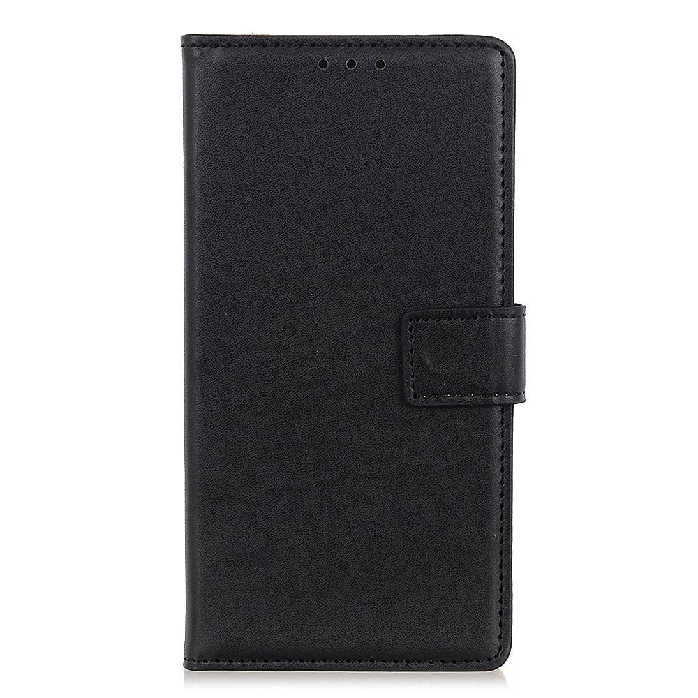 Xiaomi Redmi 12 (4G) / 12 (5G) / Poco M6 Pro (5G) Leather Wallet Case & Kickstand - Black