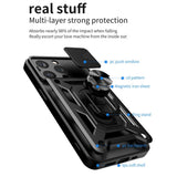 iPhone 15 Pro Tough Case w. Magnetic Kickstand & Cam Slider - Blue