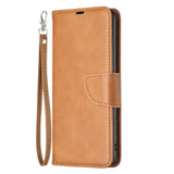 Samsung Galaxy S23 FE Leather Wallet Flip Case - Light Brown