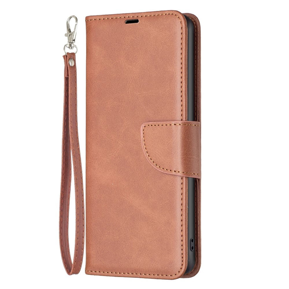 Samsung Galaxy S23 FE Leather Wallet Flip Case - Brown