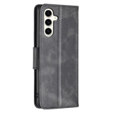 Samsung Galaxy S23 FE Leather Wallet Flip Case - Black