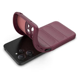 Xiaomi Redmi 12 (4G) Flexible Plastic Case - Wine Red